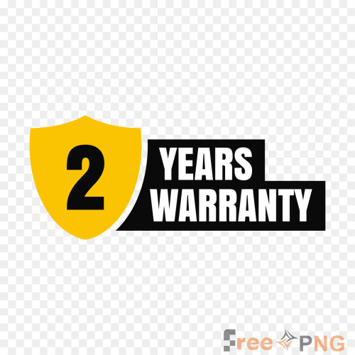 2 years warranty Transparent PNG - Premium General element for professional editing and printing.