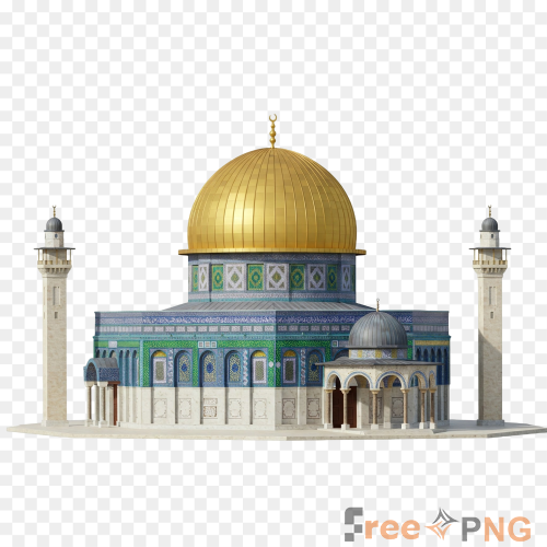 3d al aqsa mosque Transparent PNG - Premium General element for professional editing and printing.