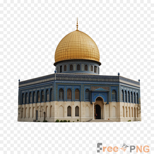 Al aqsa mosque and dome Transparent PNG - Premium General element for professional editing and printing.