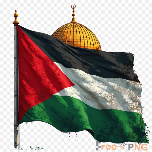 Al-aqsa mosque palestine flag Transparent PNG - Premium General element for professional editing and printing.