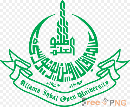 Allama Iqbal Open University Logo Transparent PNG - Premium Logos element for professional editing and printing.