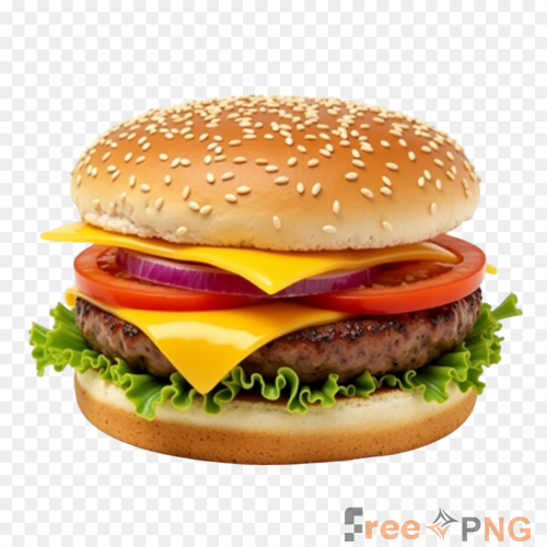 Delicious and testy cheese burger Transparent PNG - Premium General element for professional editing and printing.
