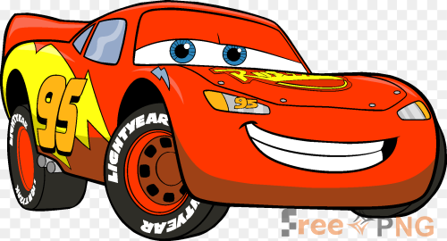 Disney&rsquo;s Cars Lightning McQueen Logo Transparent PNG - Premium Logos element for professional editing and printing.