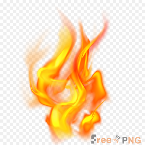 Fire burning realistic red flame Transparent PNG - Premium General element for professional editing and printing.
