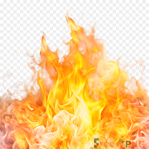 Fire burning realistic red Transparent PNG - Premium General element for professional editing and printing.