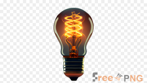 Glowing light bulb fuels ideas Transparent PNG - Premium General element for professional editing and printing.