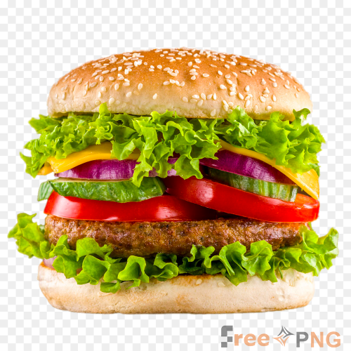 Hamburger Veggie burger Take-out Fast food Kebab, Delicious beef burger, burger Transparent PNG - Premium General element for