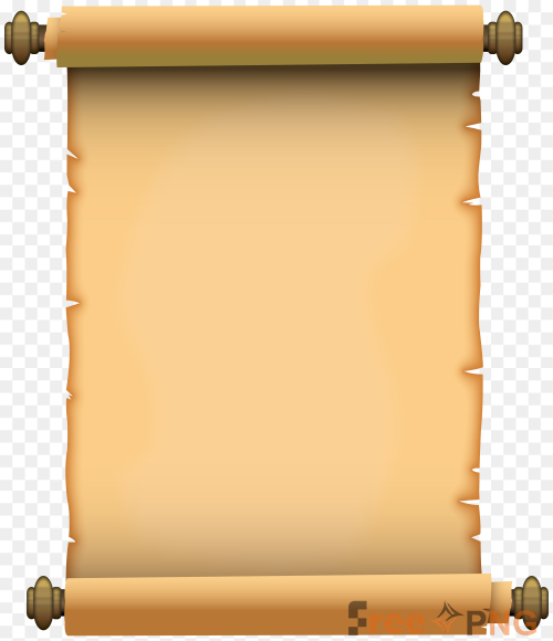 Old Scroll Paper | Vintage Parchment Transparent PNG - Premium General element for professional editing and printing.