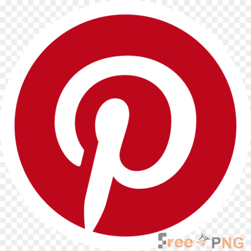 Pinterest logo, Pinterest Logo, icons logos emojis Transparent PNG - Premium Logos element for professional editing and print