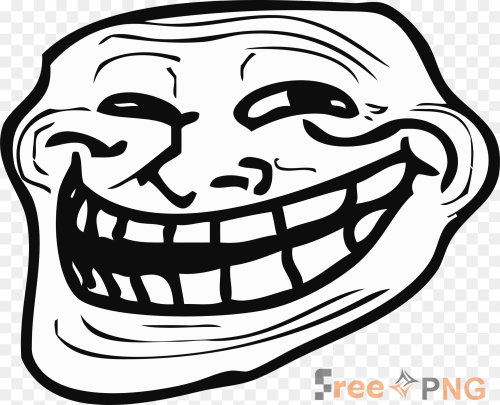 Troll face Logo Transparent PNG - Premium General element for professional editing and printing.