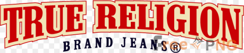 True Religion Logo () Transparent PNG - Premium Logos element for professional editing and printing.