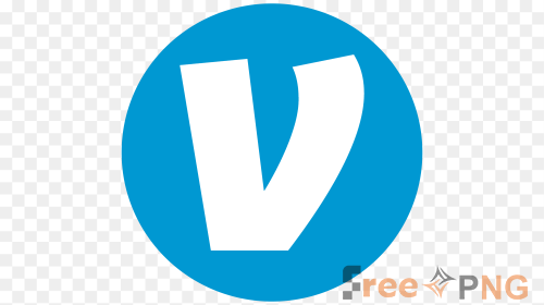 Venmo App Circle Logo For Website Transparent PNG - Premium General element for professional editing and printing.