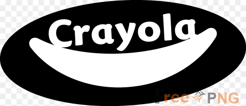 Crayola Black and White Logo PNG 
