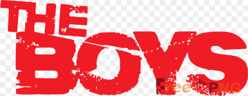 The Boys Red Logo PNG